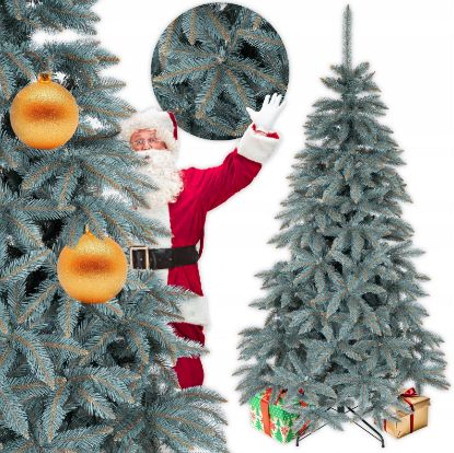 Obrazek Choinka sztuczna jak żywa prawdziwa świerk 220 cm