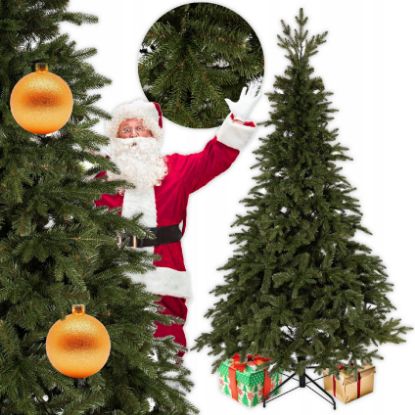 Obrazek Choinka sztuczna jak prawdziwa 220 cm PE/PVC
